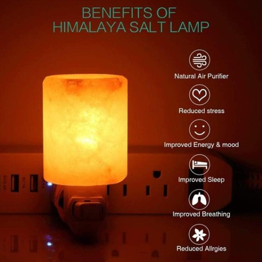 Cylinder Himalayan Salt Lamp