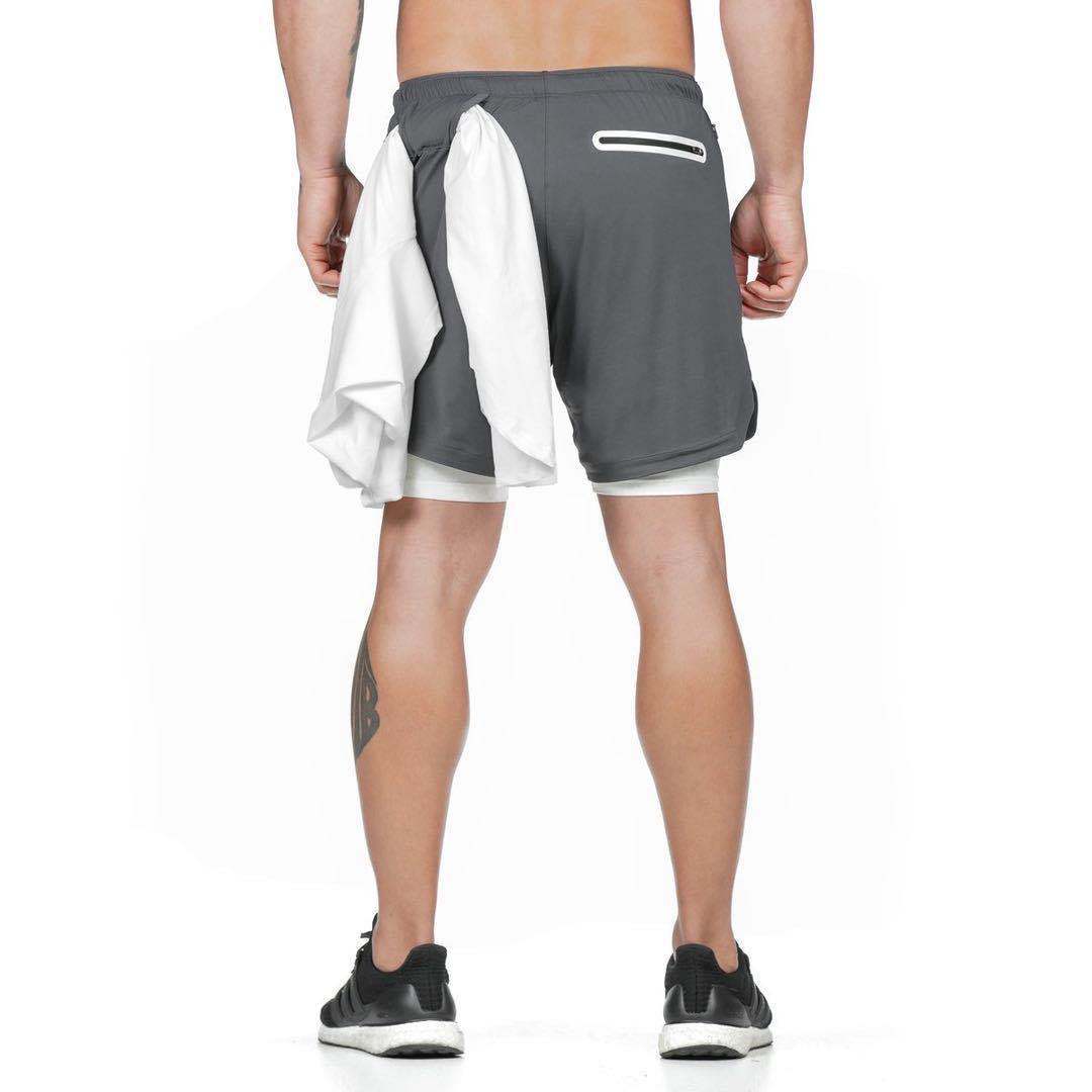 2 In 1 Double-Deck Quick Dry Shorts