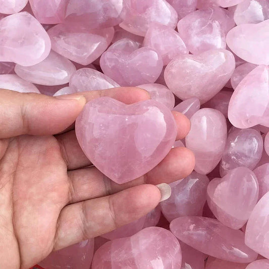 Multicolor Heart Shaped Natural Stones